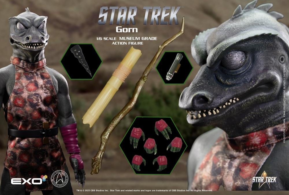 Star Trek: The Original Series Gorn (The Cage) 1/6 Scale Figure