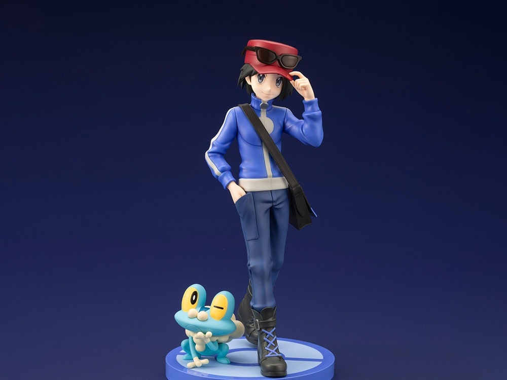 Pokemon ArtFX J Calem with Froakie 1/8 Scale Figure