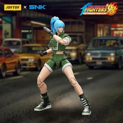 The King of Fighters '98: Ultimate Match Ikari Warriors Team Leona Heidern 1/18 Scale Action Figure