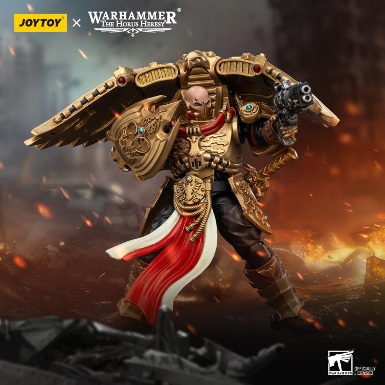 Warhammer: The Horus Heresy Legio Custodes Custodian Venetari Squad Venetari with Kinetic Destroyer 2 1/18 Scale Action Figure