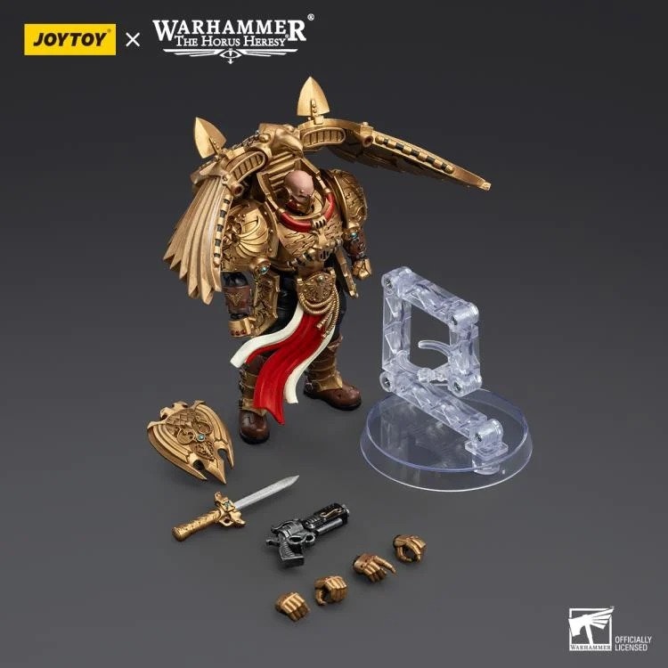 Warhammer: The Horus Heresy Legio Custodes Custodian Venetari Squad Venetari with Kinetic Destroyer 2 1/18 Scale Action Figure