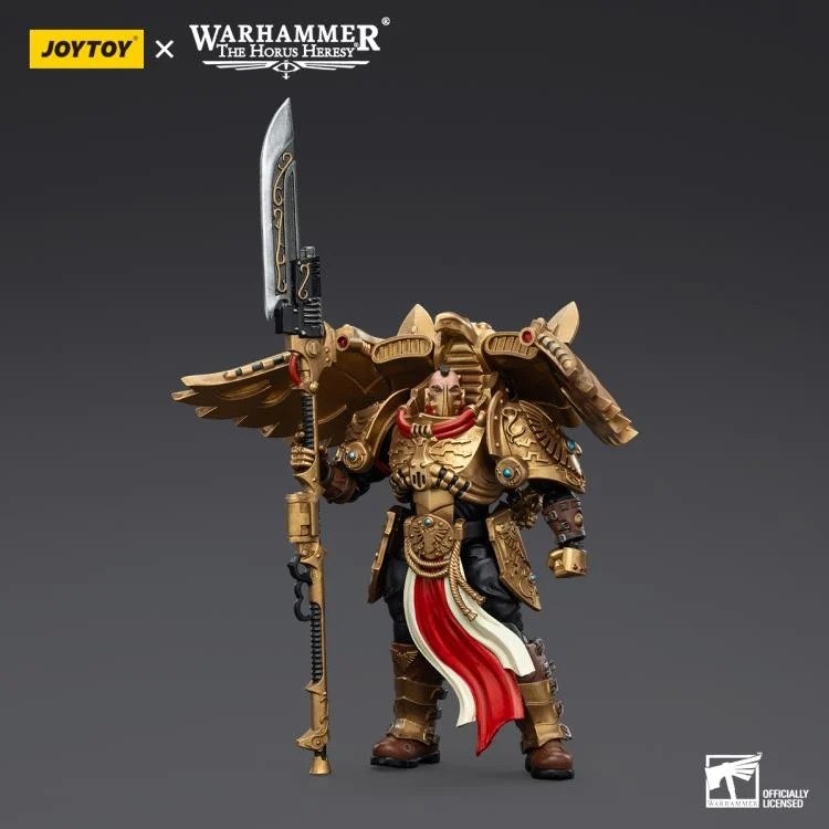 Warhammer: The Horus Heresy Legio Custodes Custodian Venetari Squad Venetari with Venetari Lance 1/18 Scale Action Figure