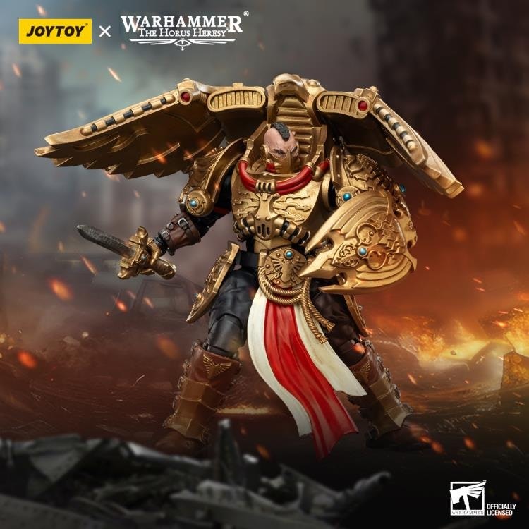 Warhammer: The Horus Heresy Legio Custodes Custodian Venetari Squad Venetari with Venetari Lance 1/18 Scale Action Figure