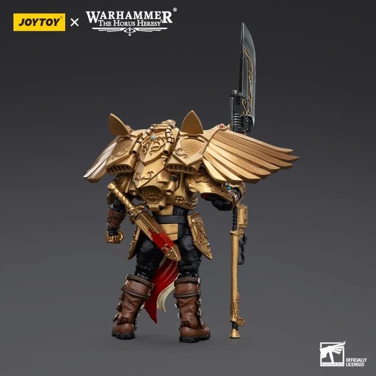 Warhammer: The Horus Heresy Legio Custodes Custodian Venetari Squad Venetari with Venetari Lance 1/18 Scale Action Figure
