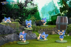 Monster Hunter Rise Cat Series Neko Boxed Set of 6 Mini Figures