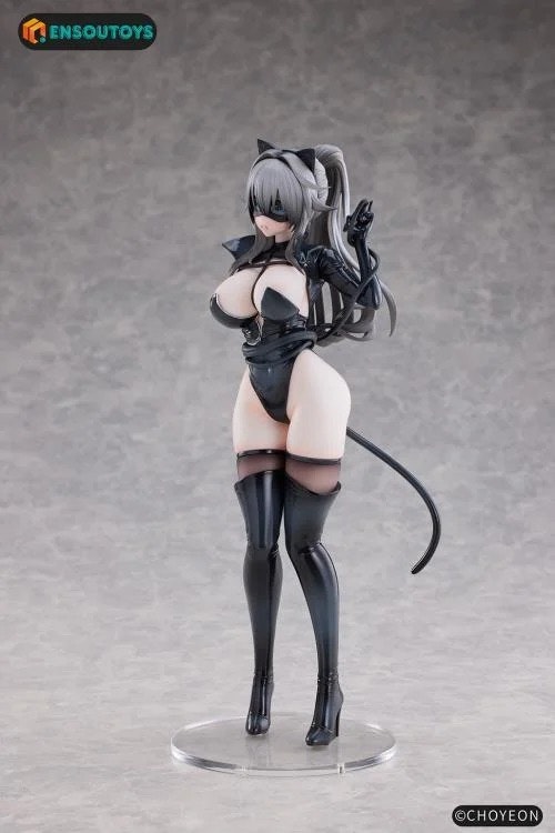 CHOYEON Illustration Cat Girl Happy-chan (Different Color Ver.) 1/6 Scale Figure