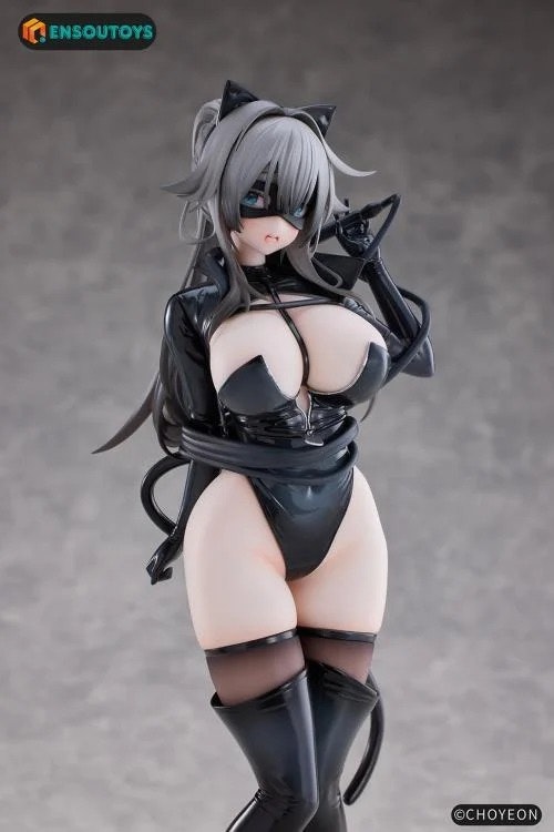 CHOYEON Illustration Cat Girl Happy-chan (Different Color Ver.) 1/6 Scale Figure