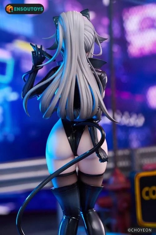 CHOYEON Illustration Cat Girl Happy-chan (Different Color Ver.) 1/6 Scale Figure