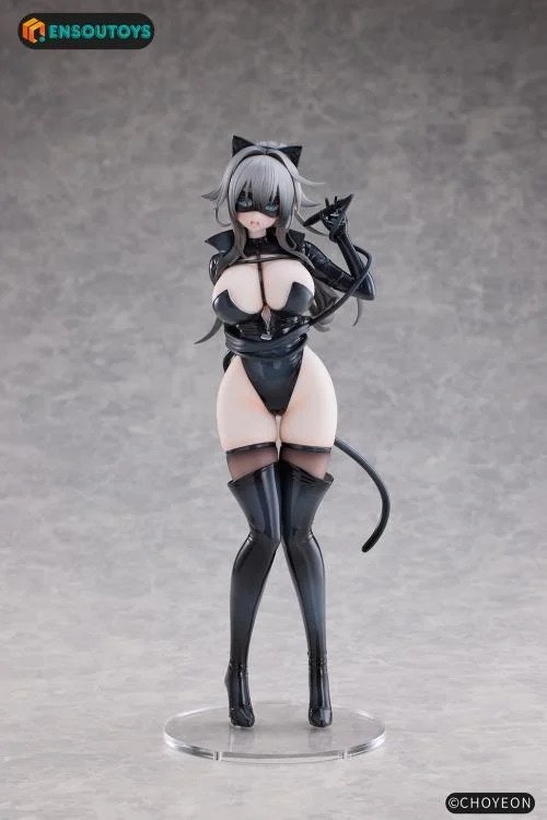 CHOYEON Illustration Cat Girl Happy-chan (Different Color Ver.) 1/6 Scale Figure