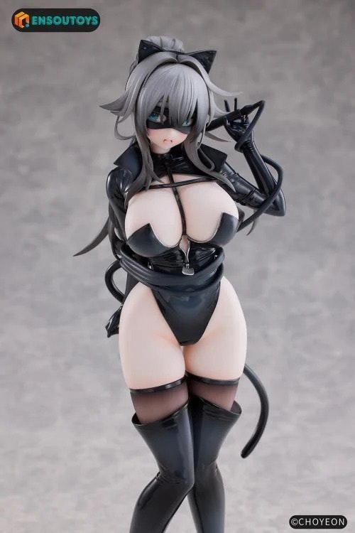 CHOYEON Illustration Cat Girl Happy-chan (Different Color Ver.) 1/6 Scale Figure