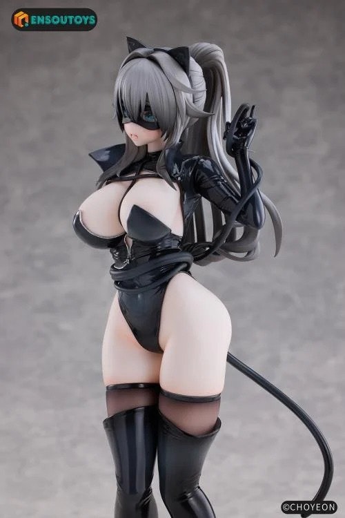CHOYEON Illustration Cat Girl Happy-chan (Different Color Ver.) 1/6 Scale Figure