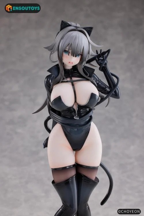 CHOYEON Illustration Cat Girl Happy-chan (Different Color Ver.) 1/6 Scale Figure