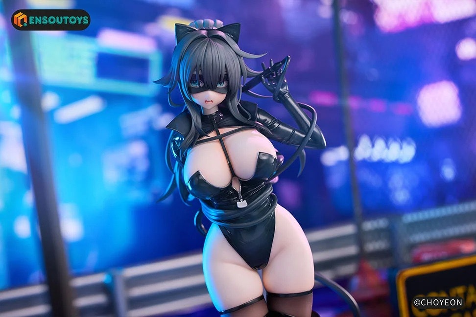 CHOYEON Illustration Cat Girl Happy-chan (Regular Ver.) 1/6 Scale Figure