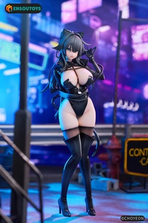 CHOYEON Illustration Cat Girl Happy-chan (Regular Ver.) 1/6 Scale Figure