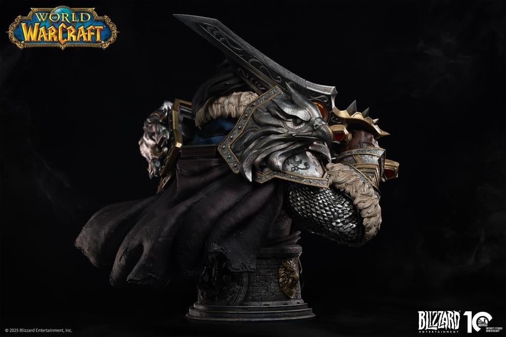World of Warcraft Varian Wrynn 1/3 Scale Bust