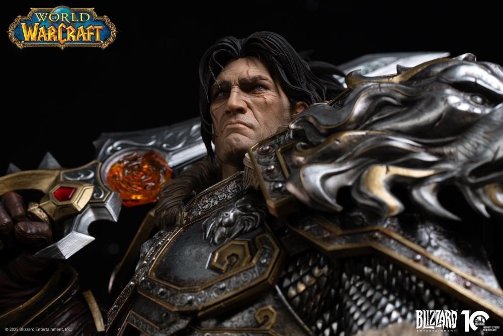 World of Warcraft Varian Wrynn 1/3 Scale Bust