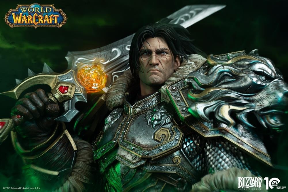World of Warcraft Varian Wrynn 1/3 Scale Bust