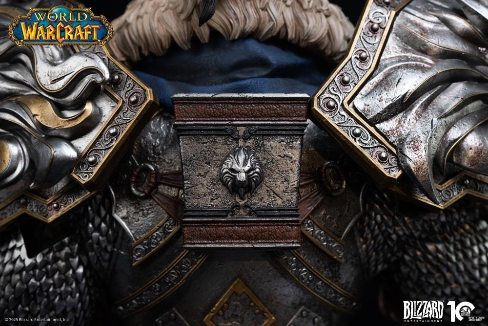 World of Warcraft Varian Wrynn 1/3 Scale Bust