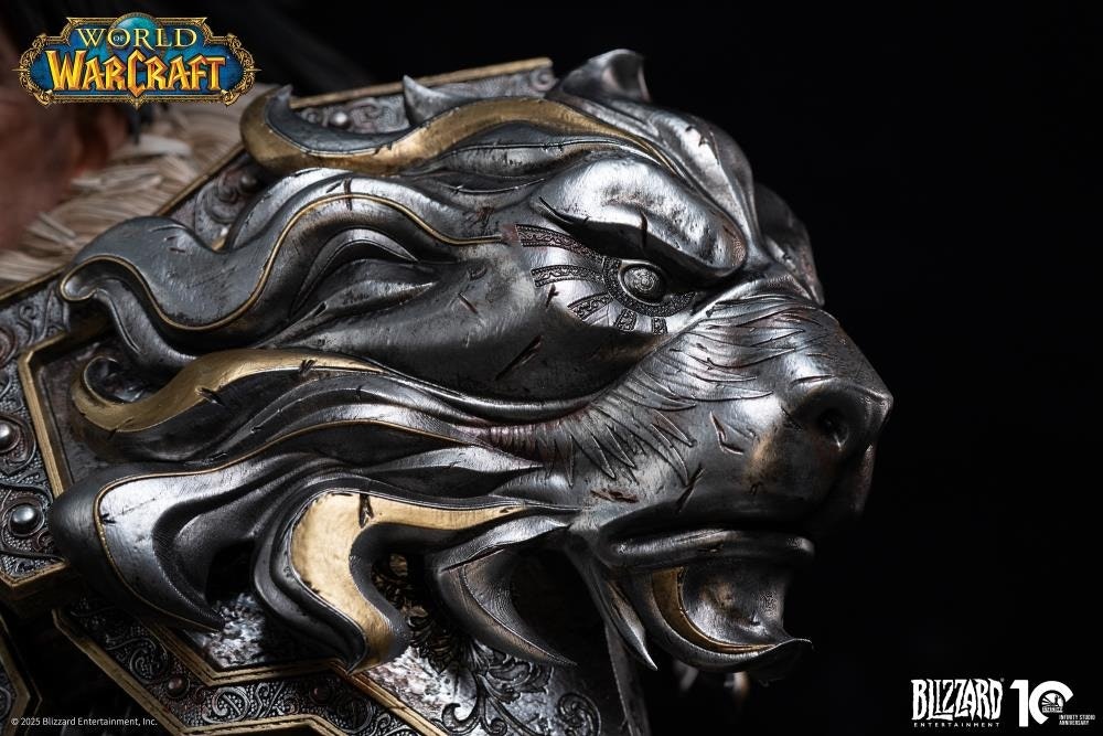 World of Warcraft Varian Wrynn 1/3 Scale Bust