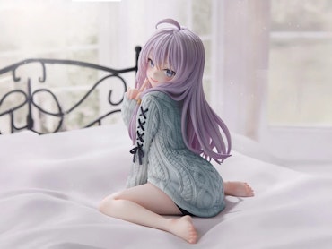 Wandering Witch: The Journey of Elaina F:Nex Elaina (Knit One-piece Blue Dress Ver.) 1/7 Scale Figure