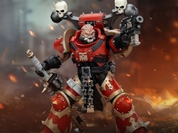 Warhammer 40K World Eaters Khorne Berzerker Eviscerator Chainsword 1/18 Scale Action Figure