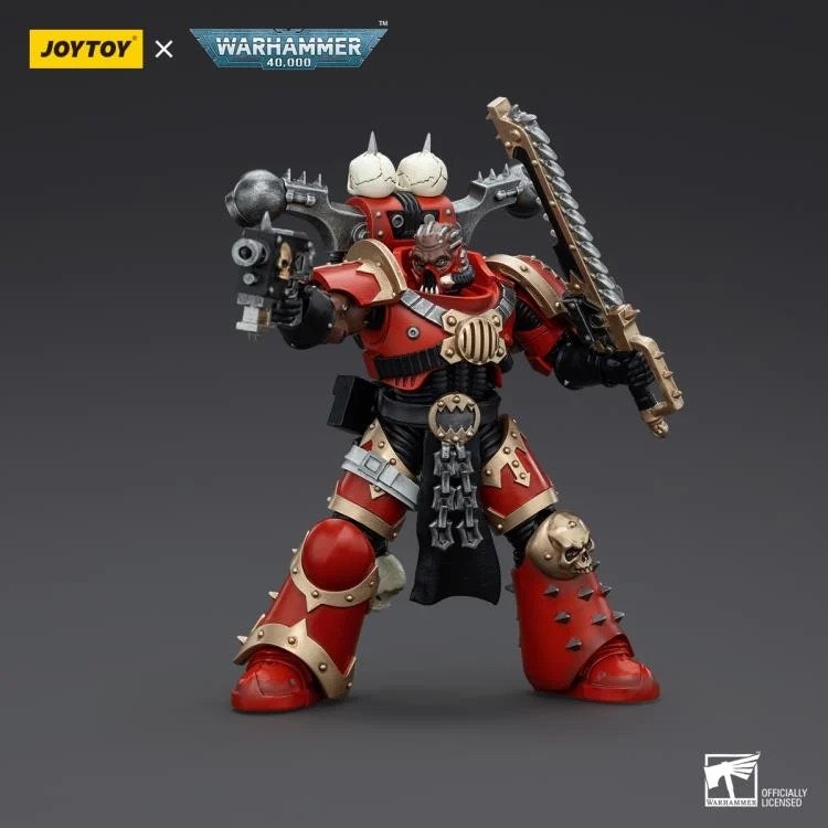 Warhammer 40K World Eaters Khorne Berzerker (Ver. 7) 1/18 Scale Action Figure