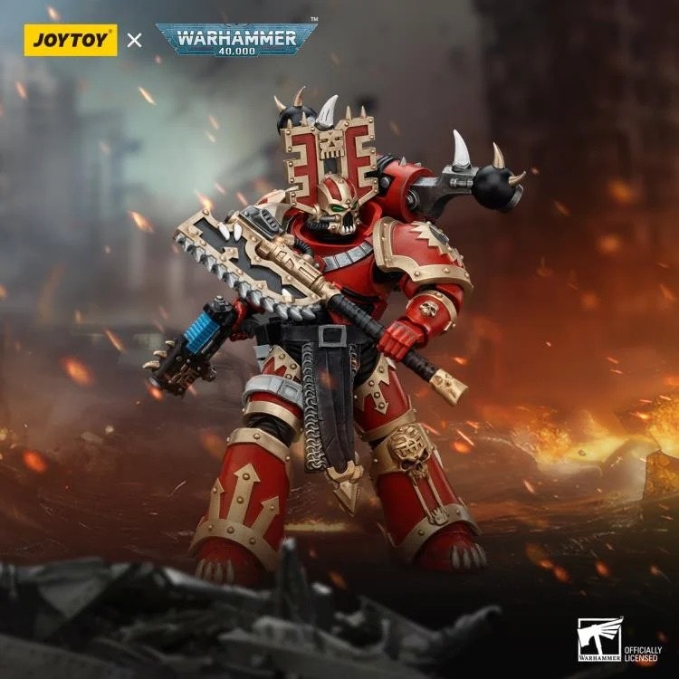 Warhammer 40K World Eaters Khorne Berzerker (Ver. 4) 1/18 Scale Action Figure
