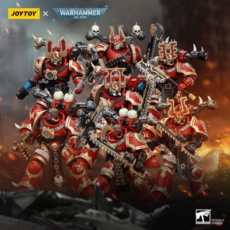 Warhammer 40K World Eaters Khorne Berzerker (Ver. 4) 1/18 Scale Action Figure