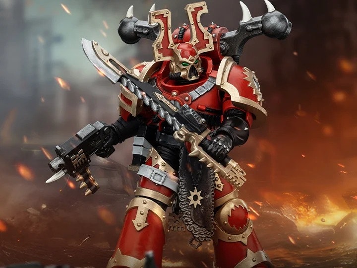 Warhammer 40K World Eaters Khorne Berzerker (Ver. 1) 1/18 Scale Action Figure