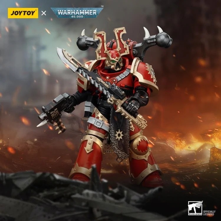 Warhammer 40K World Eaters Khorne Berzerker (Ver. 1) 1/18 Scale Action Figure