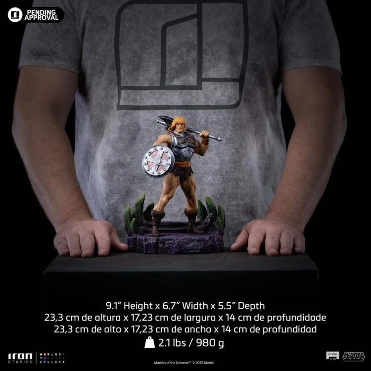Masters of the Universe He-Man (Battle Armor Ver.) 1/10 Art Scale BBTS Exclusive Limited Edition Statue