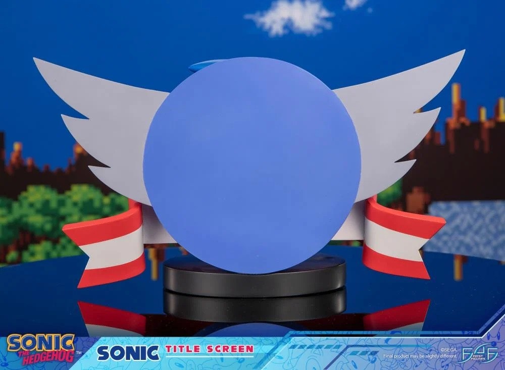 Sonic The Hedgehog Sonic Title Screen Limited Edition Statue
