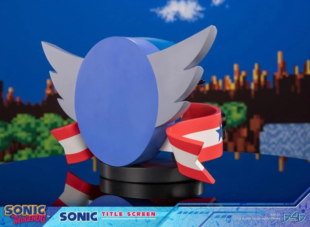 Sonic The Hedgehog Sonic Title Screen Limited Edition Statue