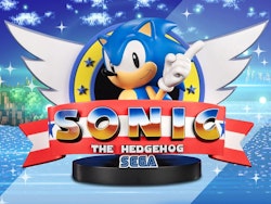 Sonic The Hedgehog Sonic Title Screen Limited Edition Statue