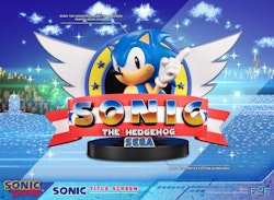 Sonic The Hedgehog Sonic Title Screen Limited Edition Statue