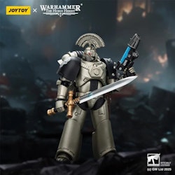 Warhammer: The Horus Heresy Iron Warriors MKVI Tactical Sergeant with Power Sword and Plasma Pistol 1/18 Scale Action Figure