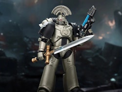 Warhammer: The Horus Heresy Iron Warriors MKVI Tactical Sergeant with Power Sword and Plasma Pistol 1/18 Scale Action Figure