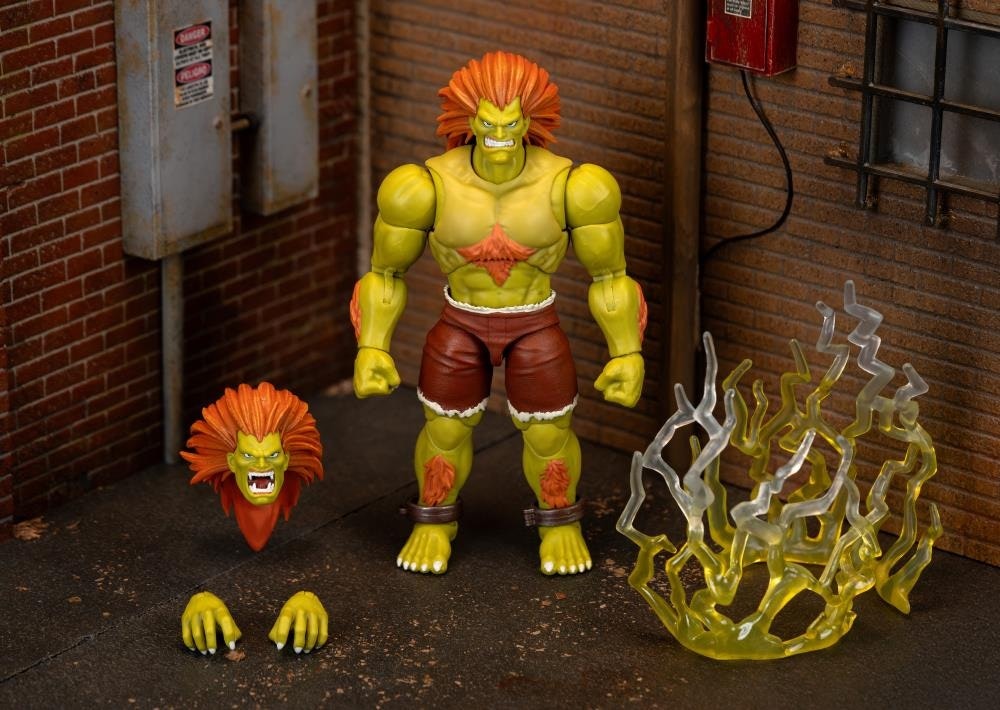 Ultra Street Fighter II: The Final Challengers Blanka 1/12 Scale Action Figure