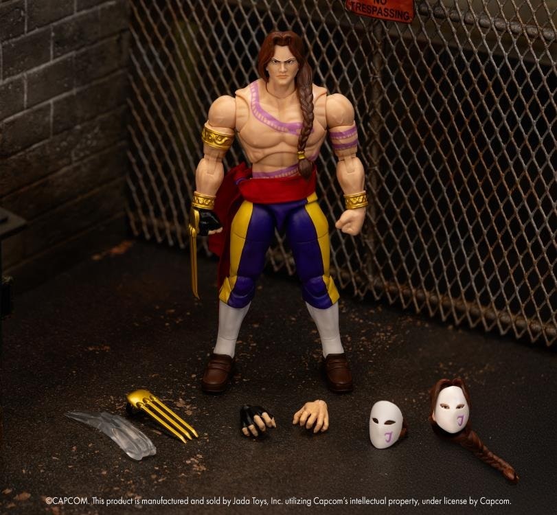Ultra Street Fighter II: The Final Challengers Vega 1/12 Scale Action Figure