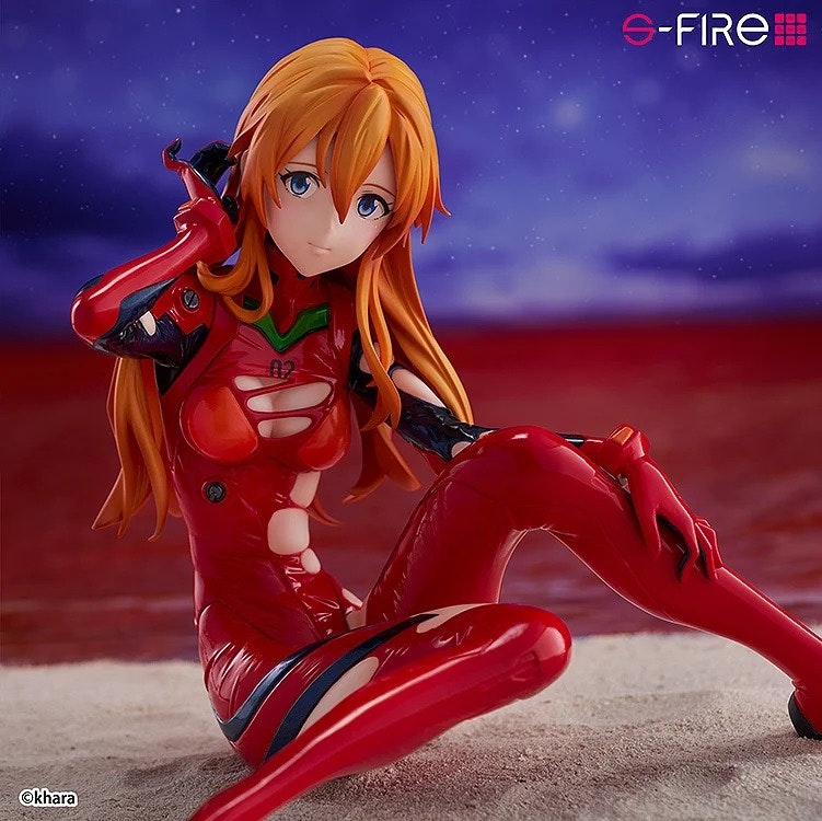 Rebuild of Evangelion S-Fire Asuka Langley 1/7 Scale Figure