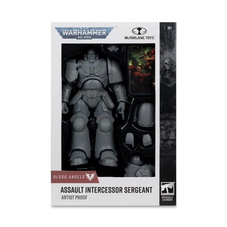 Warhammer 40,000 Blood Angels Assault Intercessor Sergeant (Artist Proof) Action Figure