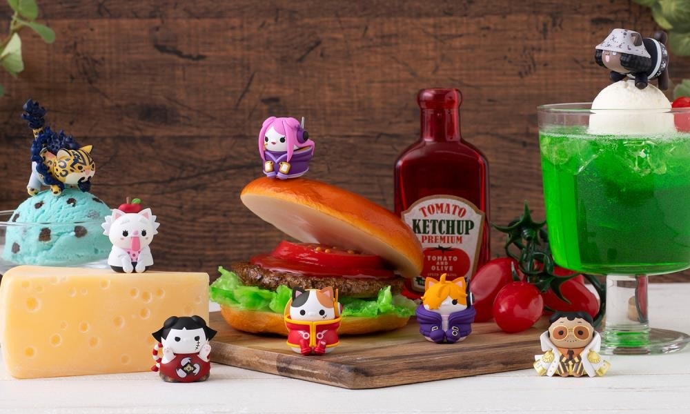 One Piece Mega Cat Project Nyan Piece Nyan! Egghead Version Box of 8 Random Figures