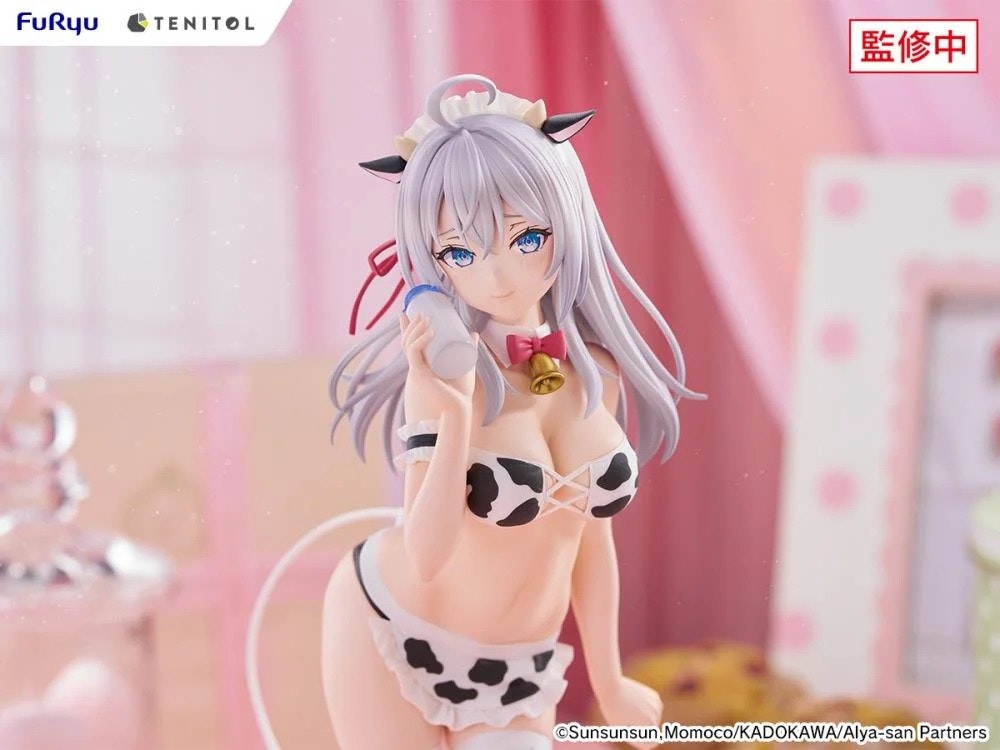Alya Sometimes Hides Her Feelings in Russian Tenitol Tall Alya (Cow Costume Ver.) Figure