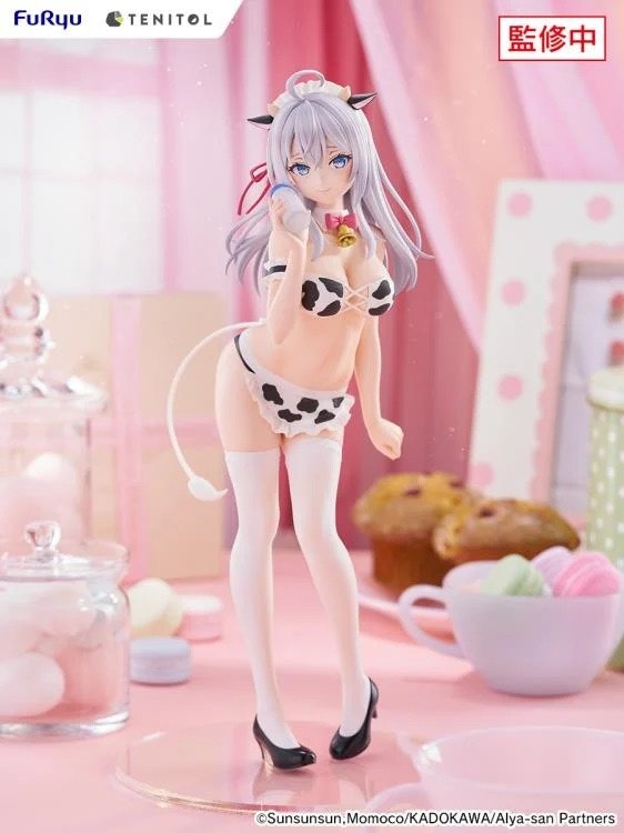 Alya Sometimes Hides Her Feelings in Russian Tenitol Tall Alya (Cow Costume Ver.) Figure