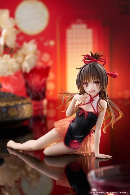 To Love-Ru Darkness Desktop Cute Mikan Yuki (Chinese Dress Ver.) Figure