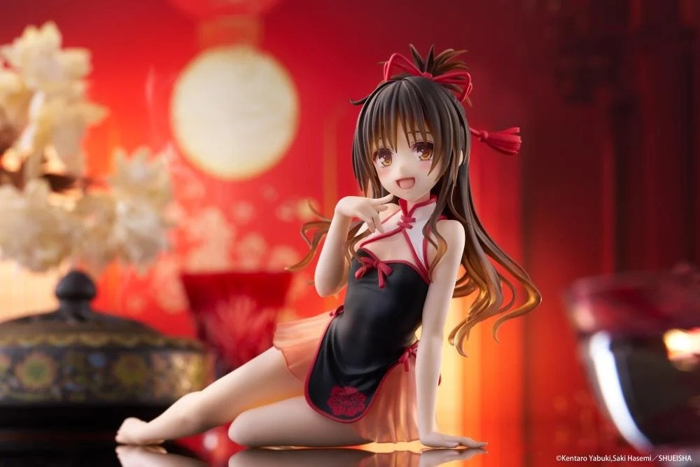 To Love-Ru Darkness Desktop Cute Mikan Yuki (Chinese Dress Ver.) Figure