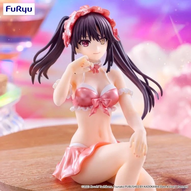 Date A Live V Kurumi Tokisaki (Swimsuit Pastel Red Color Ver.) Noodle Stopper Figure
