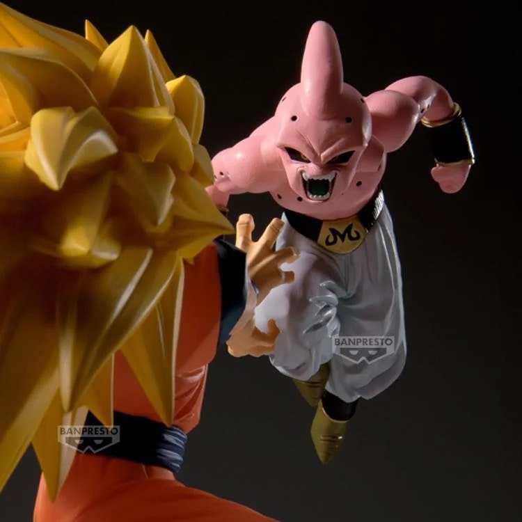 Dragon Ball Z Match Makers Kid Buu (Vs. Super Saiyan 3 Goku) Figure