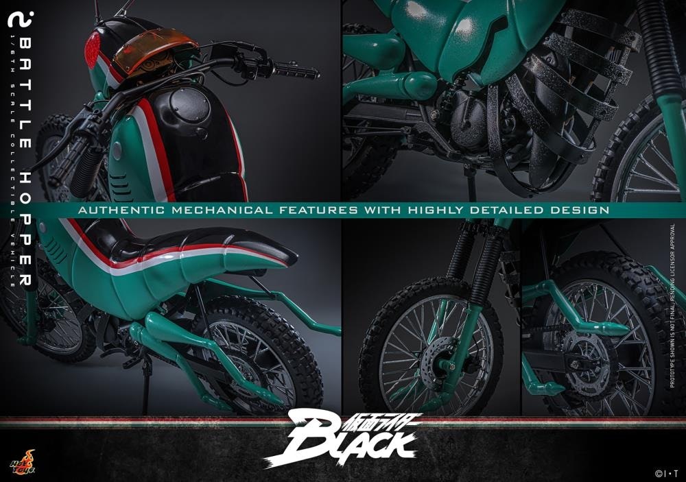 Kamen Rider Black TMS161 Battle Hopper 1/6 Scale Vehicle Accessory