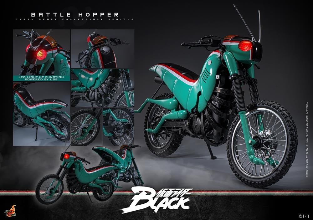 Kamen Rider Black TMS161 Battle Hopper 1/6 Scale Vehicle Accessory